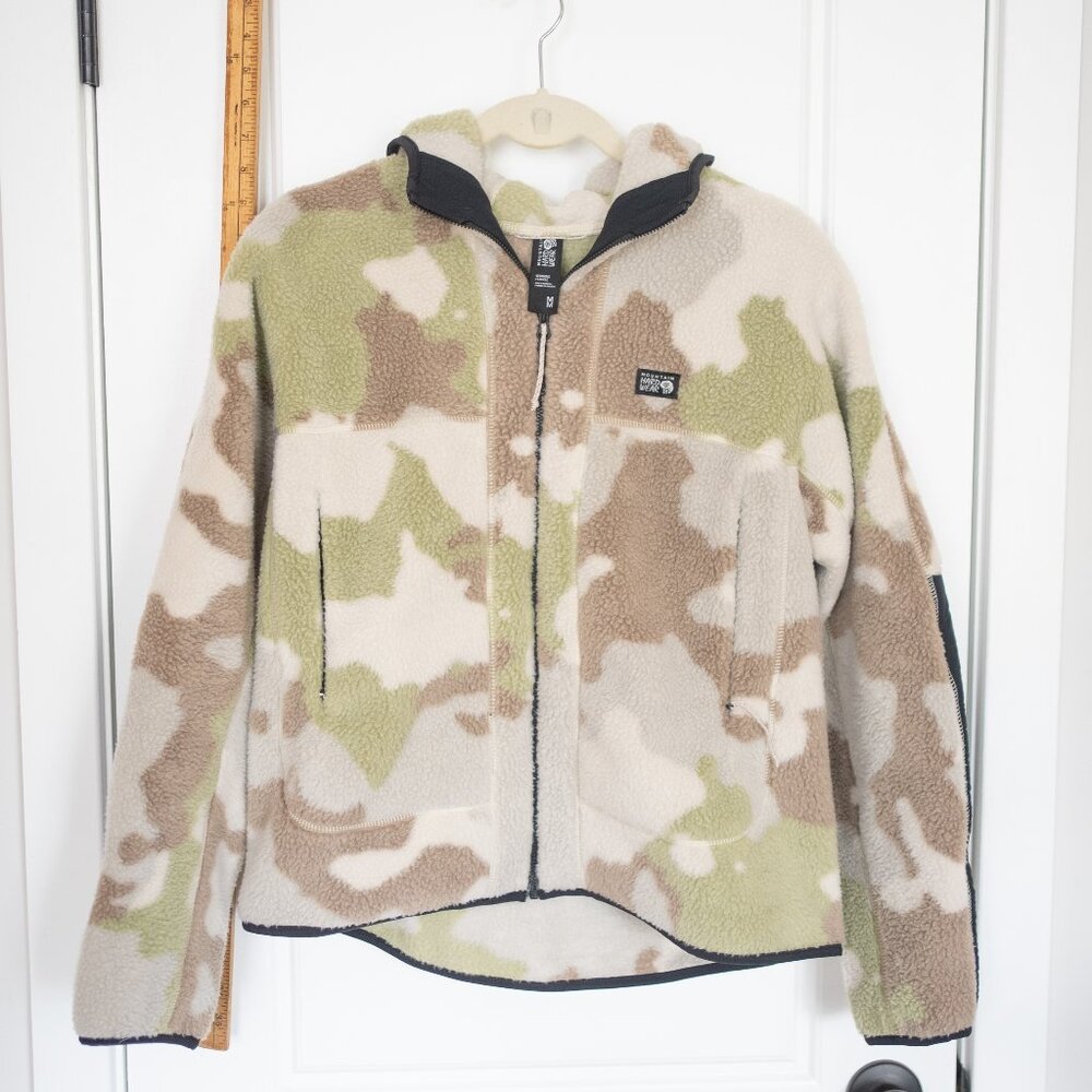 Mountain Hardwear Women's HiCamp Fleece Full Zip Hoody M Camo